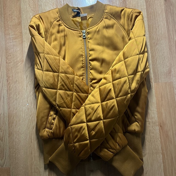 Rustic Brown Bonber Jacket - Picture 2 of 4